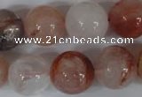 CPQ33 15.5 inches 16mm round natural pink quartz beads wholesale