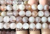 CPQ373 15 inches 10mm round red quartz beads wholesale