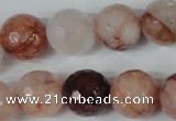 CPQ68 15.5 inches 16mm faceted round natural pink quartz beads