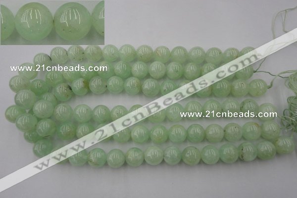 CPR105 15.5 inches 14mm round natural prehnite beads wholesale