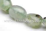 CPR17 A grade 10*18mm freeform natural Prehnite gemstone beads