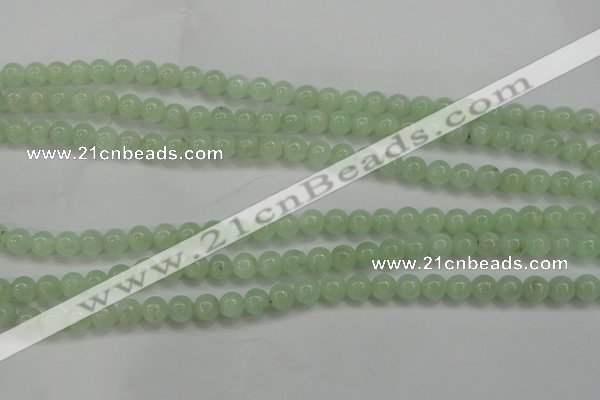 CPR301 15.5 inches 6mm round natural prehnite beads wholesale