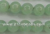 CPR303 15.5 inches 10mm round natural prehnite beads wholesale