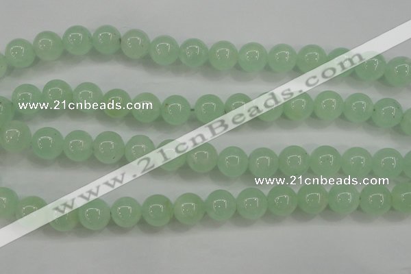 CPR304 15.5 inches 12mm round natural prehnite beads wholesale