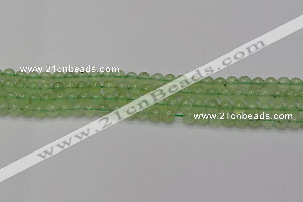 CPR311 15.5 inches 6mm round natural prehnite gemstone beads