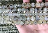 CPR359 15.5 inches 10mm faceted round prehnite beads wholesale