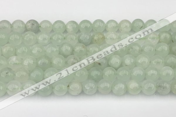 CPR431 15.5 inches 7mm round prehnite beads wholesale