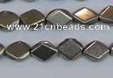 CPY652 15.5 inches 8*10mm pyrite gemstone beads wholesale