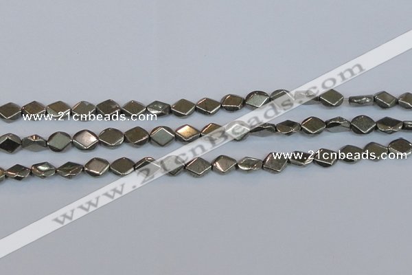 CPY652 15.5 inches 8*10mm pyrite gemstone beads wholesale