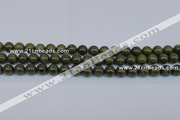 CPY754 15.5 inches 12mm round pyrite gemstone beads wholesale