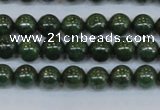 CPY761 15.5 inches 6mm round pyrite gemstone beads wholesale