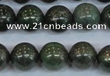 CPY765 15.5 inches 14mm round pyrite gemstone beads wholesale