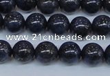 CPY773 15.5 inches 10mm round pyrite gemstone beads wholesale