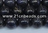 CPY775 15.5 inches 14mm round pyrite gemstone beads wholesale