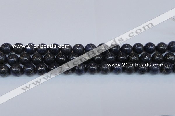 CPY775 15.5 inches 14mm round pyrite gemstone beads wholesale