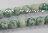 CQJ04 15.5 inches 10mm round Qinghai jade beads wholesale