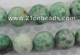 CQJ06 15.5 inches 14mm round Qinghai jade beads wholesale