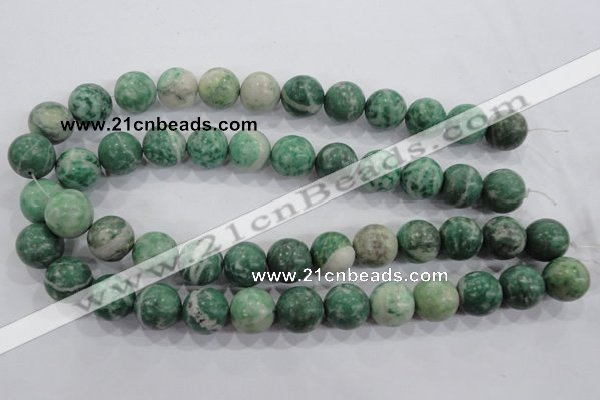 CQJ07 15.5 inches 16mm round Qinghai jade beads wholesale