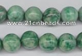 CQJ205 15.5 inches 12mm round Qinghai jade beads wholesale