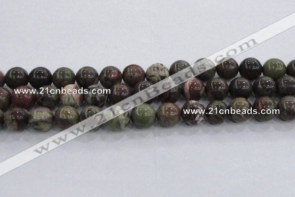 CRA116 15.5 inches 18mm round rainforest agate beads