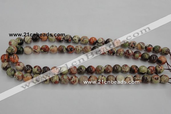 CRA151 15.5 inches 10mm round rainforest agate beads wholesale