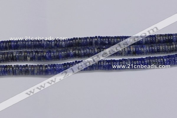 CRB1023 15.5 inches 2*7mm heishi sodalite beads wholesale