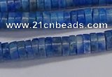 CRB1026 15.5 inches 2*5mm heishi lapis lazuli beads wholesale