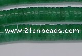 CRB1030 15.5 inches 2*4mm heishi green aventurine beads wholesale