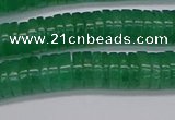 CRB1031 15.5 inches 2*5mm heishi green aventurine beads wholesale