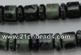 CRB139 15.5 inches 6*12mm & 10*12mm rondelle kambaba jasper beads