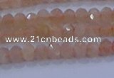 CRB1867 15.5 inches 2.5*4mm faceted rondelle moonstone beads