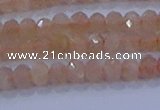 CRB1867 15.5 inches 2.5*4mm faceted rondelle moonstone beads