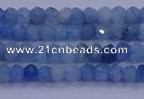 CRB1890 15.5 inches 2*3mm faceted rondelle aquamarine beads