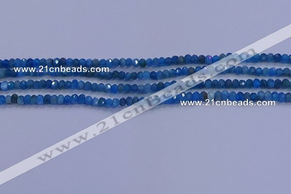 CRB1901 15.5 inches 2.5*4mm faceted rondelle apatite beads