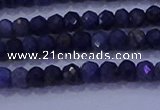 CRB1903 15.5 inches 2*3mm faceted rondelle sapphire beads