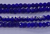 CRB1909 15.5 inches 2*3mm faceted rondelle lapis lazuli beads