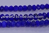 CRB1910 15.5 inches 2.5*4mm faceted rondelle lapis lazuli beads