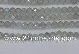 CRB1936 15.5 inches 2*3mm faceted rondelle labradorite beads