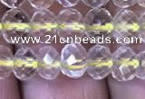 CRB1946 15.5 inches 4*6mm faceted rondelle lemon quartz beads