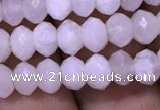 CRB1966 15.5 inches 4*6mm faceted rondelle white moonstone beads