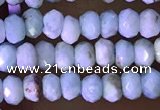 CRB2231 15.5 inches 2*3mm faceted rondelle larimar beads