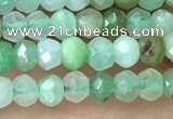 CRB2239 15.5 inches 2*3mm faceted rondelle Australia chrysoprase beads