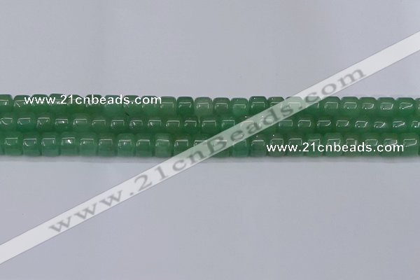 CRB2503 15.5 inches 6*8mm rondelle green aventurine beads