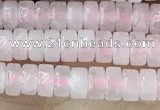 CRB2550 15.5 inches 2*4mm heishi rose quartz beads wholesale