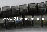 CRB256 15.5 inches 10*14mm rondelle labradorite gemstone beads