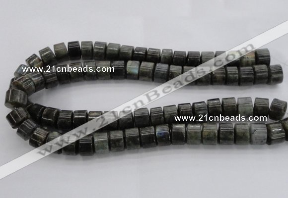 CRB256 15.5 inches 10*14mm rondelle labradorite gemstone beads