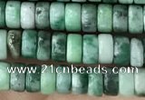 CRB2562 15.5 inches 2*4mm heishi Qinghai jade beads wholesale