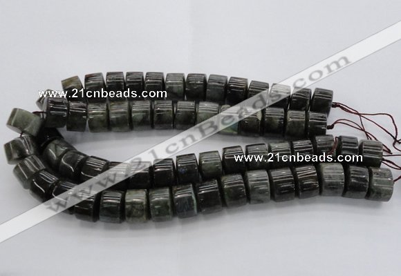 CRB257 15.5 inches 13*18mm rondelle labradorite gemstone beads