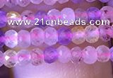 CRB2606 15.5 inches 2*3mm faceted rondelle mixed quartz beads