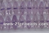 CRB262 15.5 inches 5*12mm rondelle amethyst gemstone beads